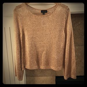 Rose gold sweater